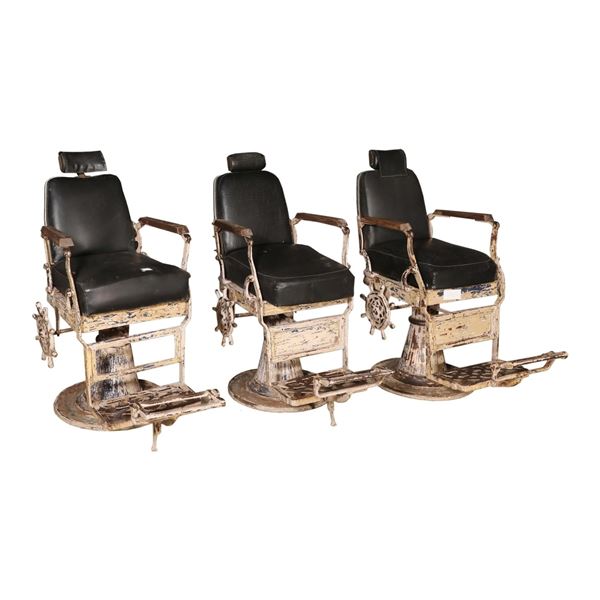 Vintage Barber Chairs Seat, 50+Yrs Old