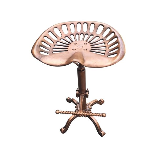 Tractor Seat Antique Copper,