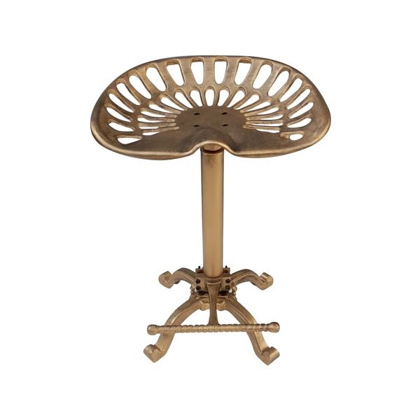 Tractor Seat Antique Gold,