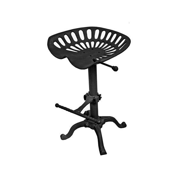 Tractor Seat Stool Black