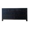 Image 1 : Recycled Pine 8Dws Buffet, Black Distressed