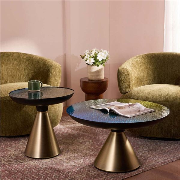 Ava Long Coffee Tables, Set Of Two,