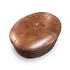Image 1 : Prospera Home Brown Round Ottoman
