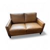 Image 1 : Prospera Home Top Grain Genuine Leather Sofa Retail $2200