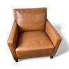 Image 1 : Prospera Home Top Grain Genuine Leather Chair