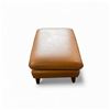 Image 1 : Prospera Home Top Grain Genuine Leather Ottoman Retail $600