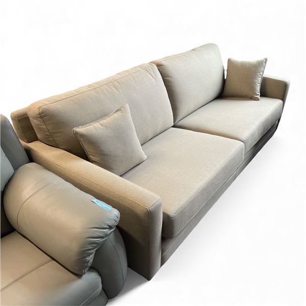 Prospera Home Como Fabric Sofa Retail $3000