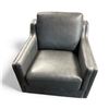 Image 1 : Prospera Home Charcoal Leather Chair