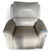 Image 1 : Prospera Home Reclining Cream Leather Armchair (Left Side Minor Scratch)