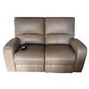 Image 1 : Prospera Home Top Grain Genuine Leather Power Recliner Loveseat Retail $2,600