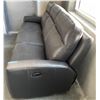 Image 2 : Prospera Home Top Grain Genuine Leather Power Recliner Sofa Retail $4000