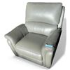 Image 1 : Prospera Home Top Grain Genuine Leather Swivel Chair Retail $1900