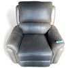 Image 1 : Prospera Home Top Grain Genuine Leather Power Recliner Chair Marino Grey Retail $1600