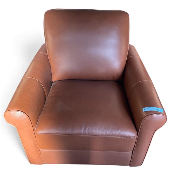 Prospera Home Brown Leather Chair