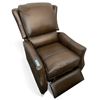 Image 1 : Prospera Home Modern Top Grain Push Back Recliner Retail $1400