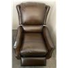 Image 2 : Prospera Home Modern Top Grain Push Back Recliner Retail $1400