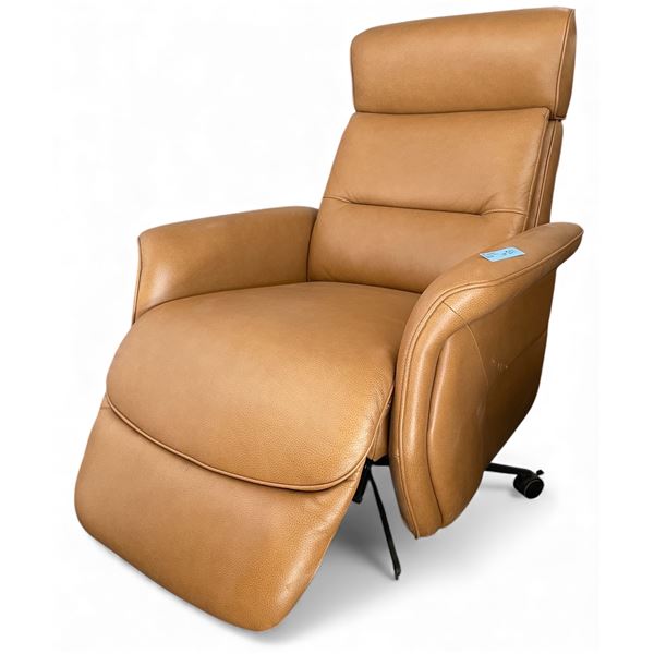 Prospera Home Tan Leather Power Reclining Chair