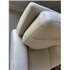 Image 3 : Prospera Home Cream Reclining Leather Sofa