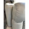 Image 3 : Prospera Home Light Grey Leather Power Recliner Chair
