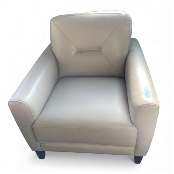 Prospera Home Top Grain Genuine Leather Chair Retail $1000