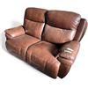 Image 1 : Prospera Home Top Grain Genuine Leather Loveseat Power Recliner Retail $3000