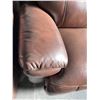 Image 3 : Prospera Home Top Grain Genuine Leather Loveseat Power Recliner Retail $3000