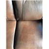 Image 4 : Prospera Home Top Grain Genuine Leather Loveseat Power Recliner Retail $3000