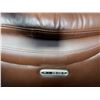 Image 5 : Prospera Home Top Grain Genuine Leather Loveseat Power Recliner Retail $3000