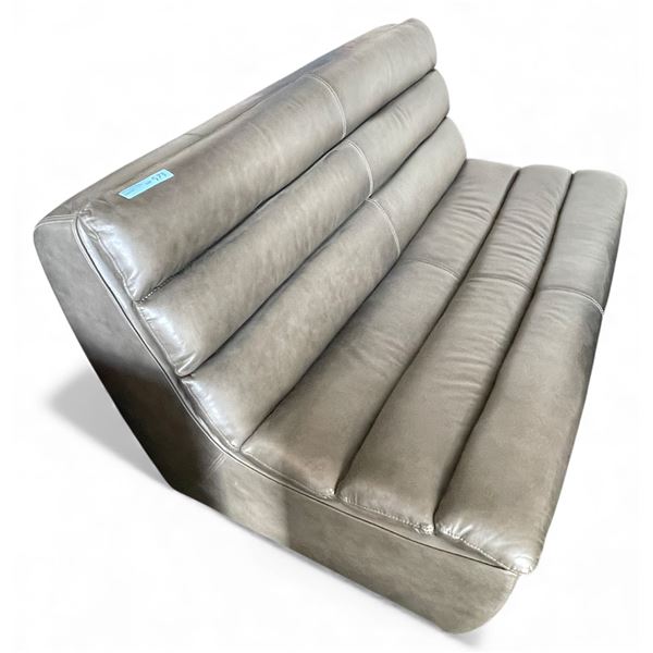 Prospera Home Dark Green Armless Lounge Chair