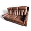 Image 1 : Prospera Home Top Grain Genuine Loveseat Power Recliner Retail $4000