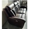 Image 2 : Prospera Home Top Grain Genuine Loveseat Power Recliner Retail $4000
