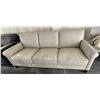 Image 2 : Prospera Home Top Grain Genuine Leather Sofa Retail $3500
