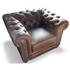 Image 1 : Prospera Home Top Grain Genuine Leather Chair Retail $1600