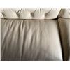 Image 3 : Prospera Home Cream Leather Chesterfield Sofa