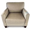 Image 1 : Prospera Home Beige Leather Chair