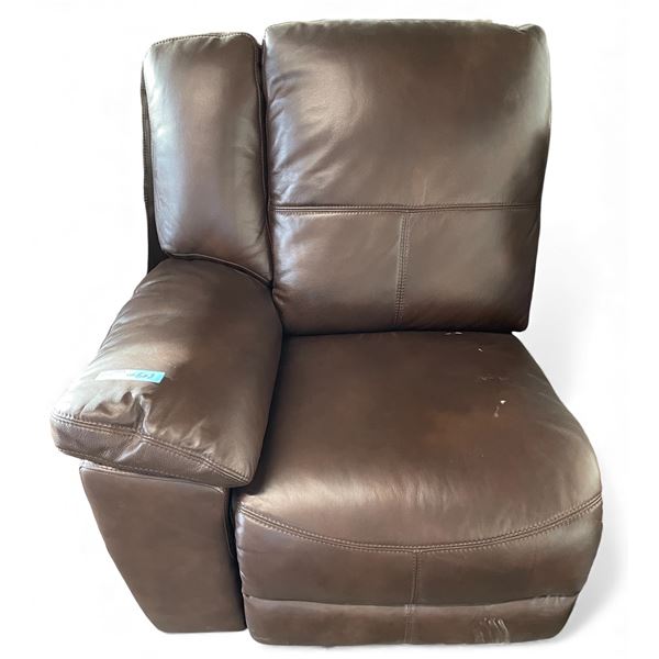 Prospera Home Dark Brown Leather Chair