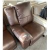 Image 2 : Prospera Home Dark Brown Leather Chair