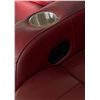 Image 2 : Prospera Home Red Leather Home Theatre Recliner