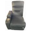 Image 1 : Prospera Home Black Leather Home Theatre Recliner