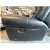 Image 4 : Prospera Home Black Leather Reclining Sofa