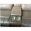 Image 3 : Prospera Home Top Grain Genuine Loveseat Power Recliner Retail $3000