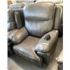 Image 4 : Prospera Home Dark Grey Leather Power Reclining Chair