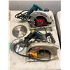Image 2 : 2 Piece Circular Saw Bundle - Ryobi & Makita