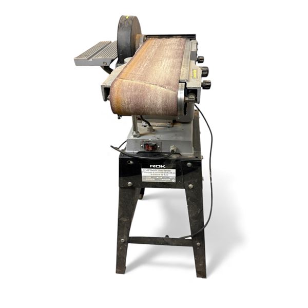 Rok 6"x48" Belt/9" Disc Sander