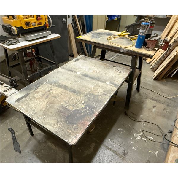 Group of 2 Workshop Tables