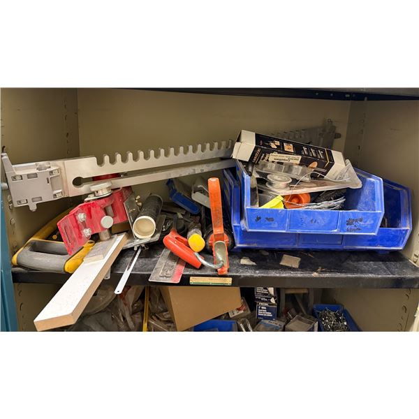 Assorted Workshop Tools & Hardware