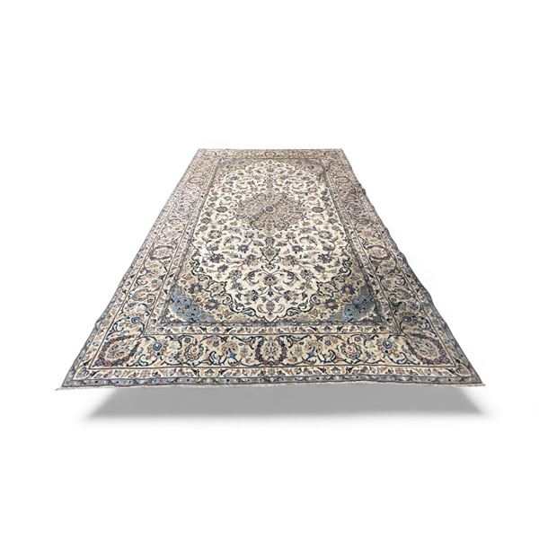 Kashan 100% Authentic Hand Knotted Wool Persian Rug Handmade in Iran (11.1x8')