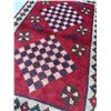 Image 2 : Hakan Kourosh 100% Authentic Hand Knotted Wool Persian Rug Handmade in Iran Origin: Shiraz - geometr