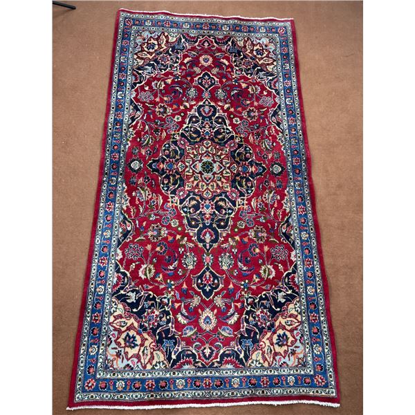 Hakan Kourosh 100% Authentic Hand Knotted Wool Persian Rug Origin : Ardabil - Geometric map Fluffy c