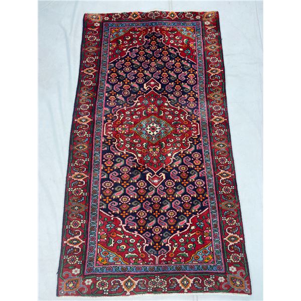 Hakan Kourosh, 100% Authentic Hand Knotted Wool Persian Rug Origin: Shiraz - Geometric map, Fluffy w